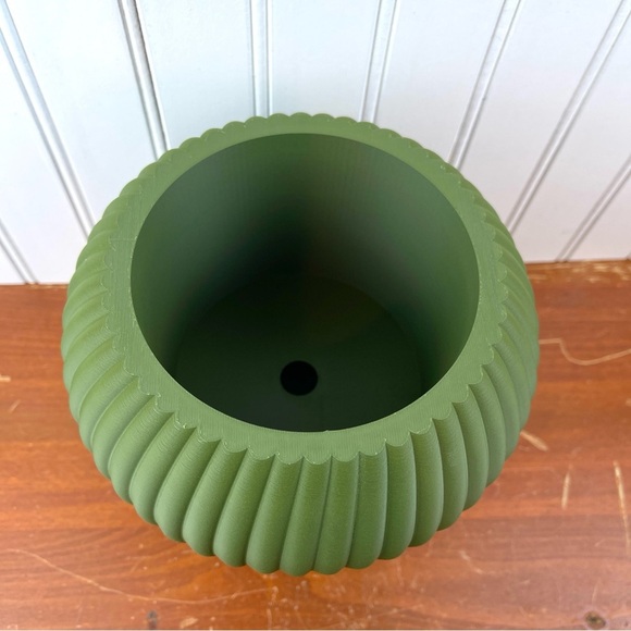 Indoor Planter Pot, The Roni Planter, 3D Printed, Houseplants Pot - Picture 5 of 10